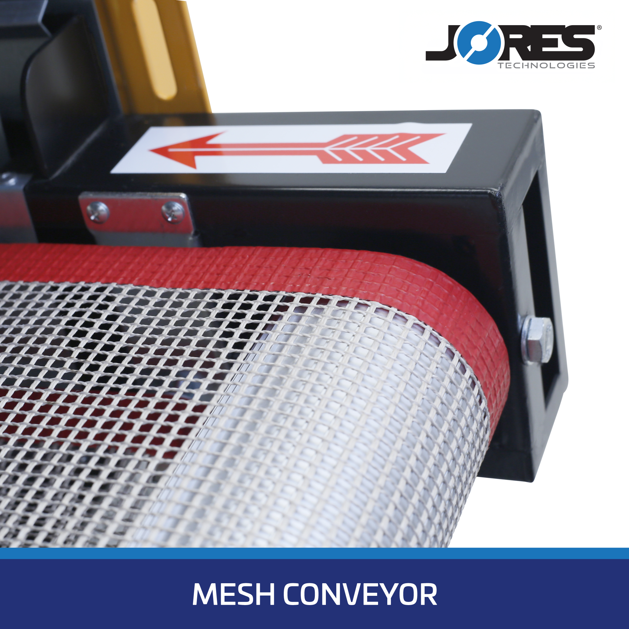 Jores Technologies Shrink Wrapping Heat Tunnel with Mesh Belt – 9” X 15”