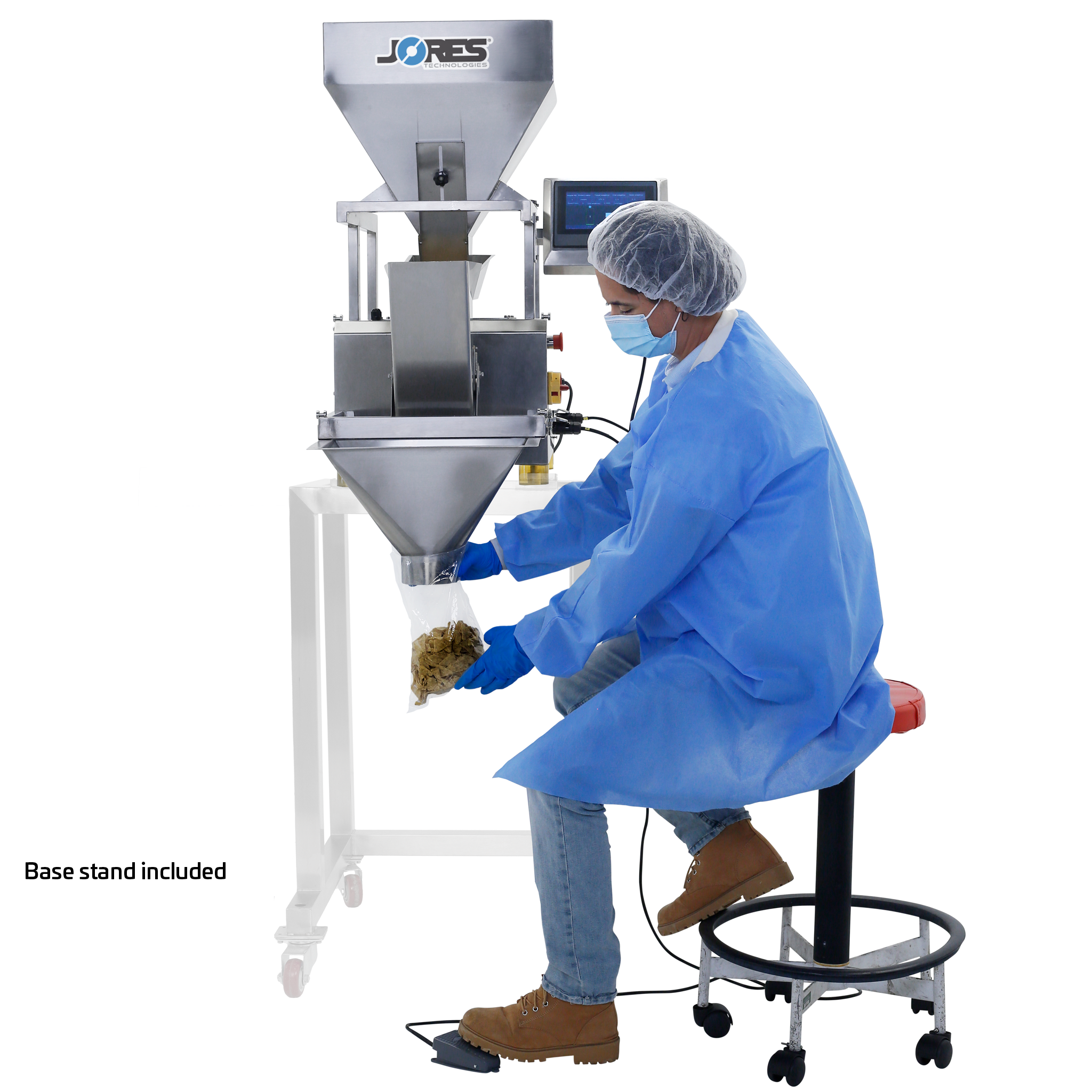 Jores Technologies Single Head Linear Weigher with Stand- 1300 ml