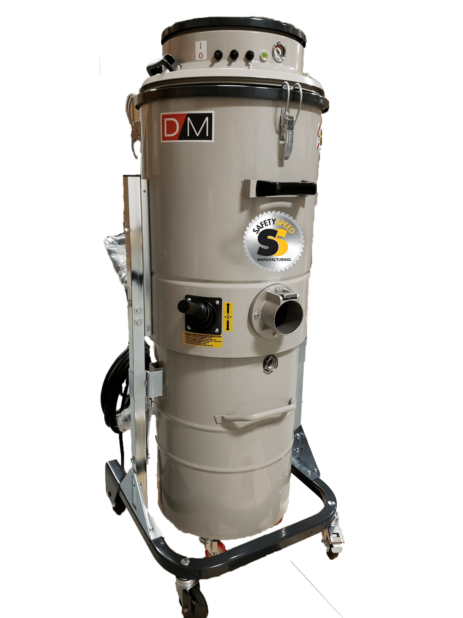 Safety Speed | Industrial Vacuum (2 HP/120V) with 26 Gallon Capacity | SSV201B