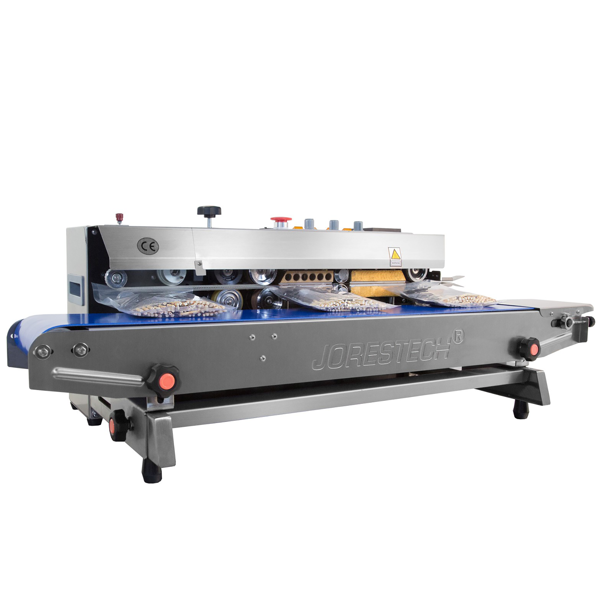 Jores Technologies Stainless Steel Digital Continuous Band Sealer 800I with Coder