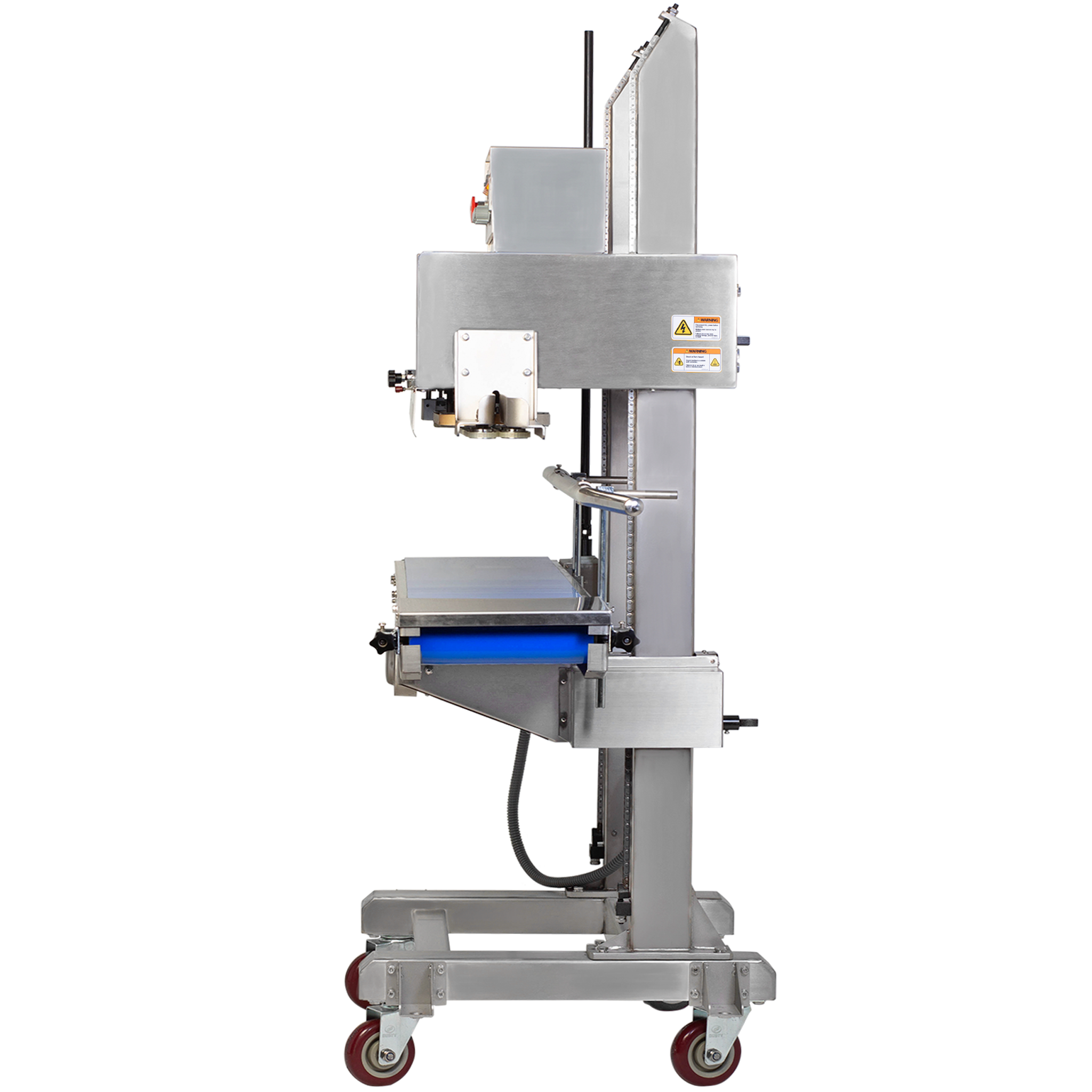 Jores Technologies 220V Stainless Steel Digital Vertical Continuous Band Sealer 1010 with Coder