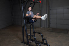 Body-Solid SVKR1000B Vertical Knee Raise/Chin Dip Machine - Machine Horizon