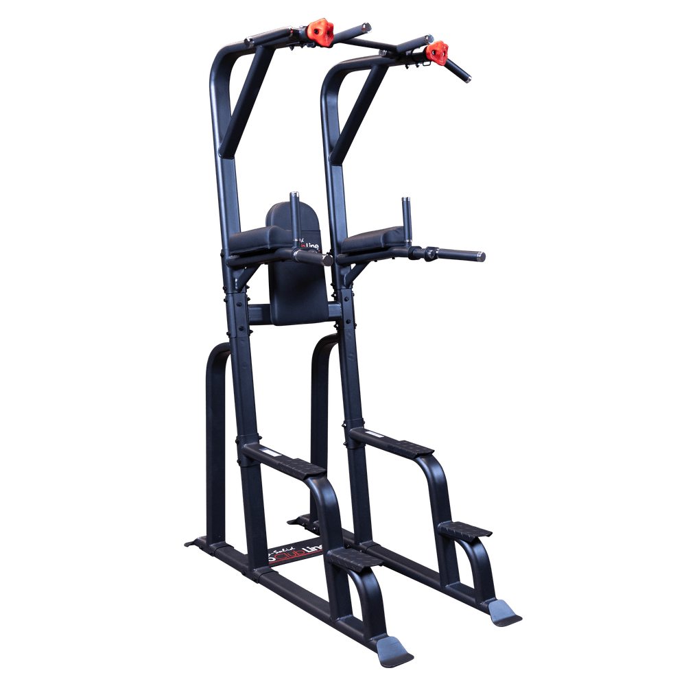 Body-Solid SVKR1000B Vertical Knee Raise/Chin Dip Machine - Machine Horizon