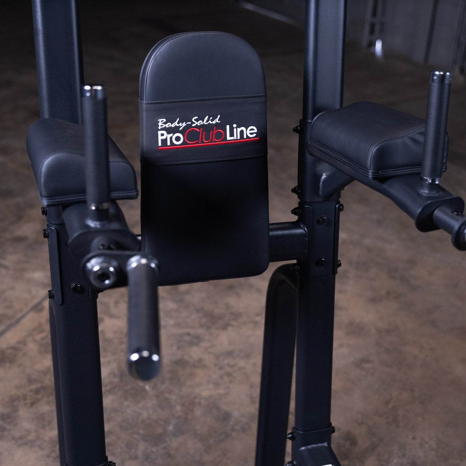 Body-Solid SVKR1000B Vertical Knee Raise/Chin Dip Machine - Machine Horizon