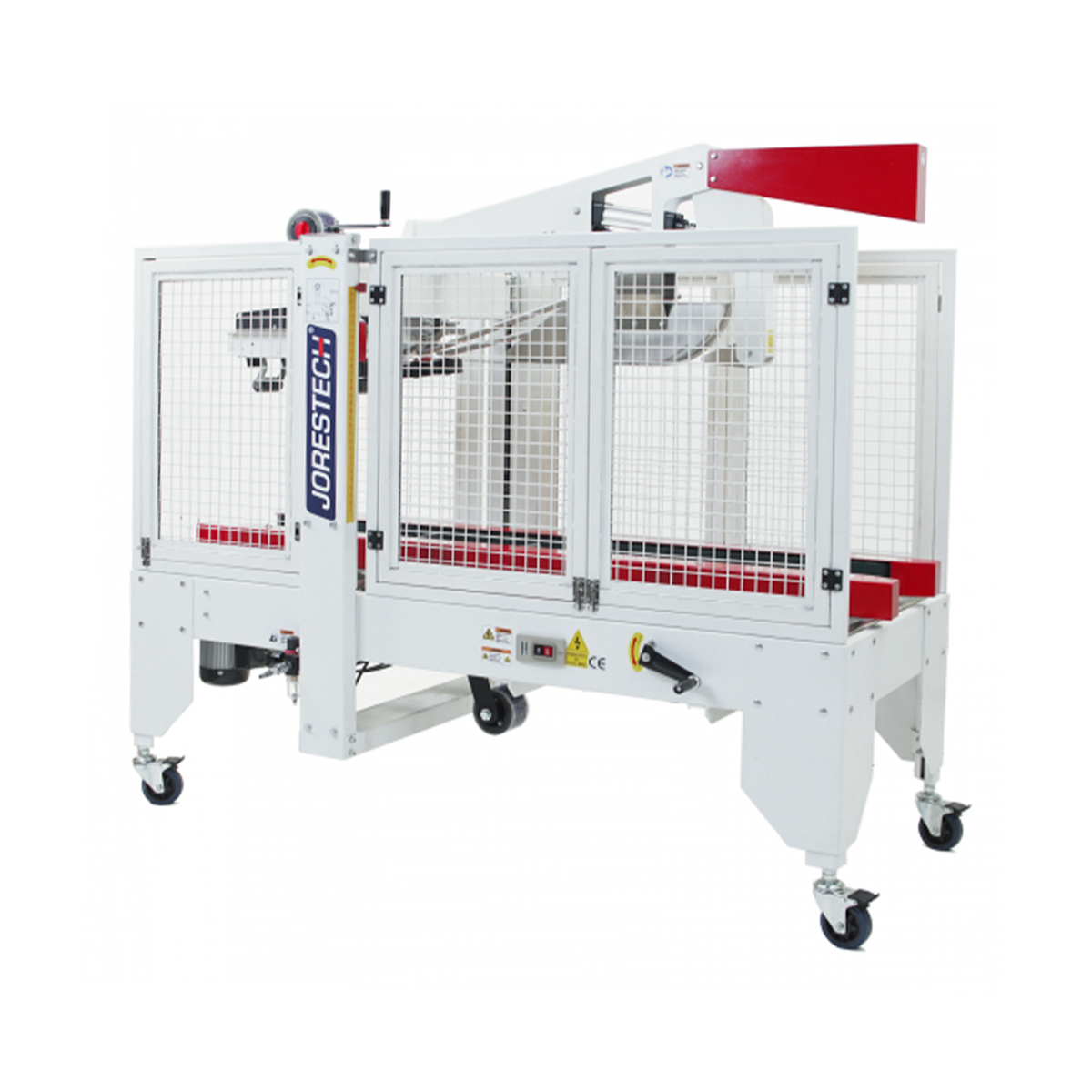 Jores Technologies Semi-Automatic Case Sealer Machine with Top / Bottom Traction