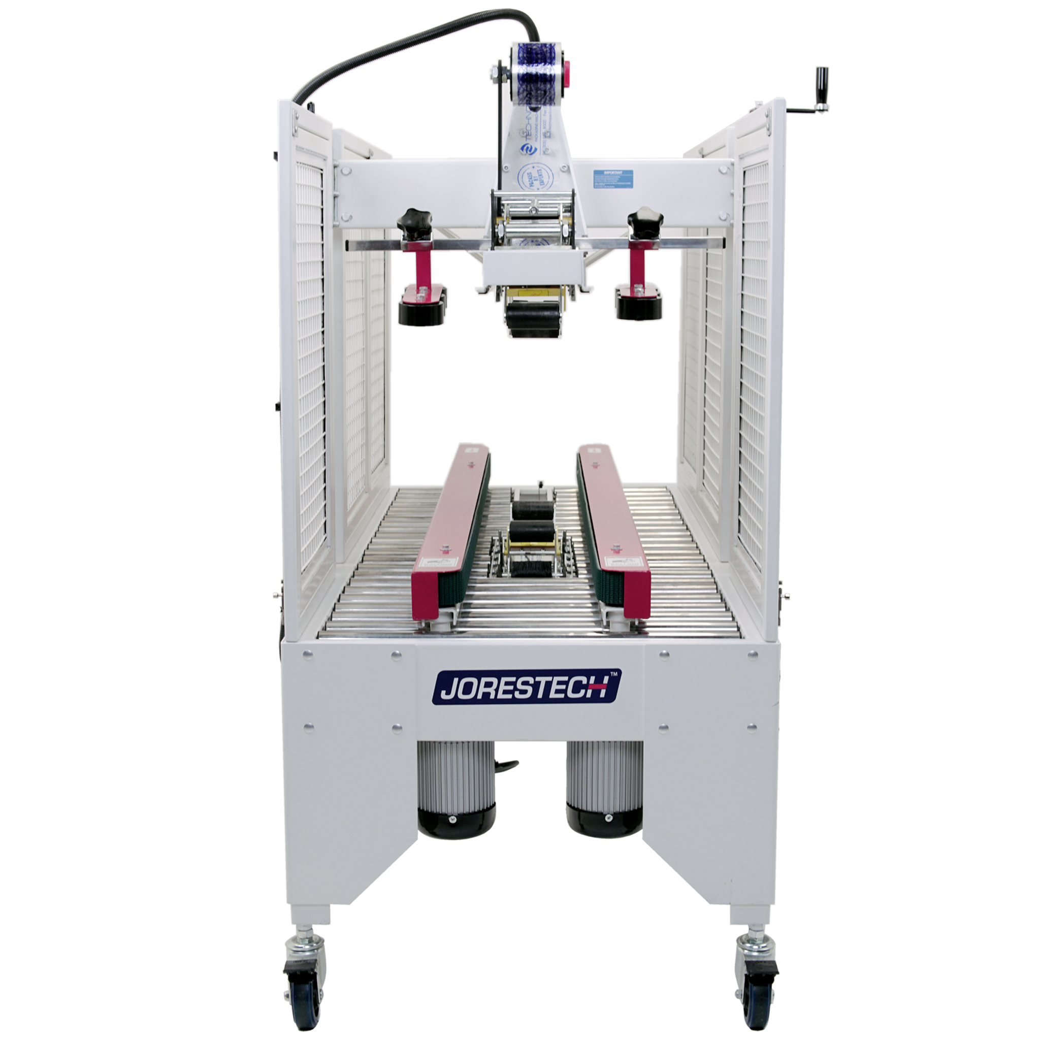 Jores Technologies Semi-Automatic Case Sealer Machine with Top / Bottom Traction