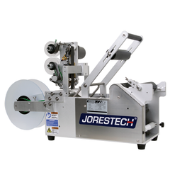 Jores Technologies Semi-Automatic Label Applicator for Round Containers with Integrated Printer