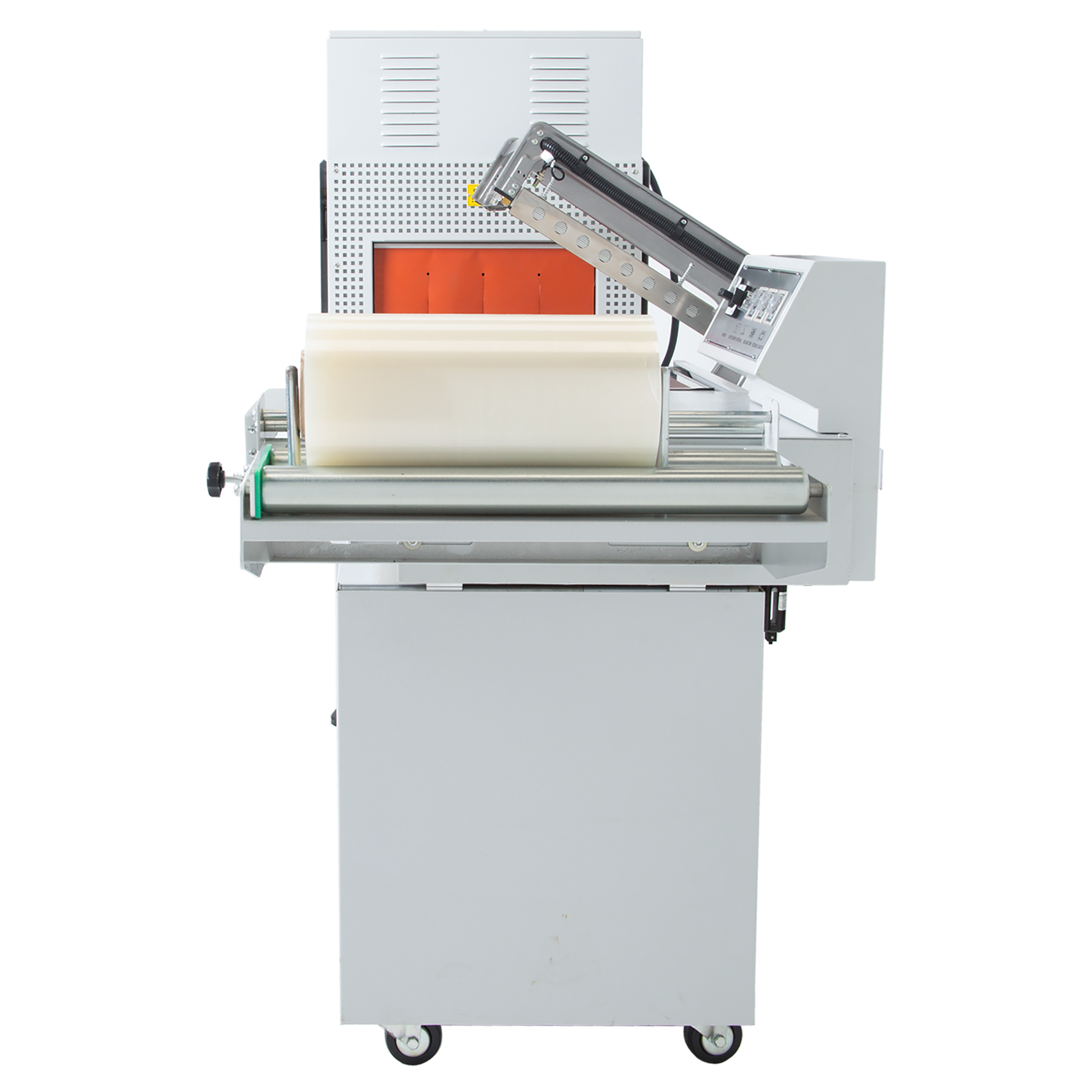 Jores Technologies Semi-Automatic Shrink Wrapping System with Pneumatic L Bar Sealer