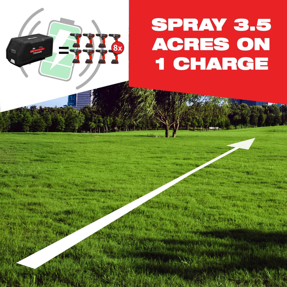 Tomahawk 4 Gal Battery Powered Backpack Mosquito Fogger Sprayer 36V for Pest Control Ticks, Fleas, Flies, and Mosquitoes - Machine Horizon