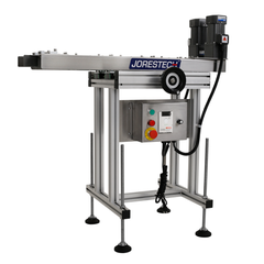 Jores Technologies Stainless Steel Bottomless Conveyor with Side Belts