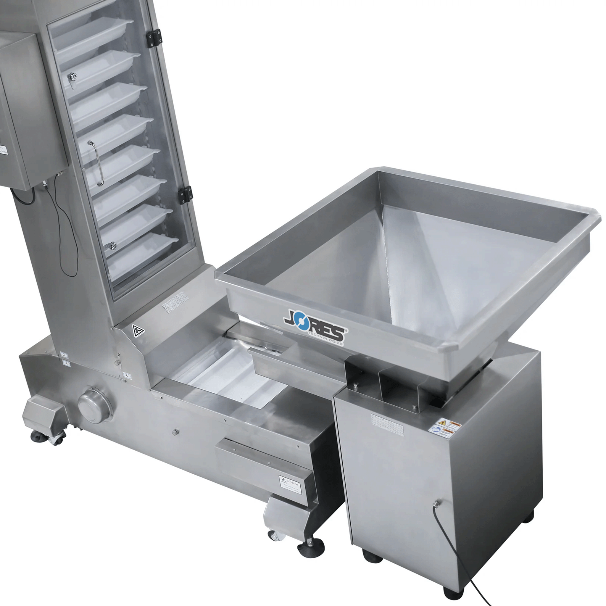 Jores Technologies Stainless Steel Vibratory Hopper Feeder for Bucket Elevator