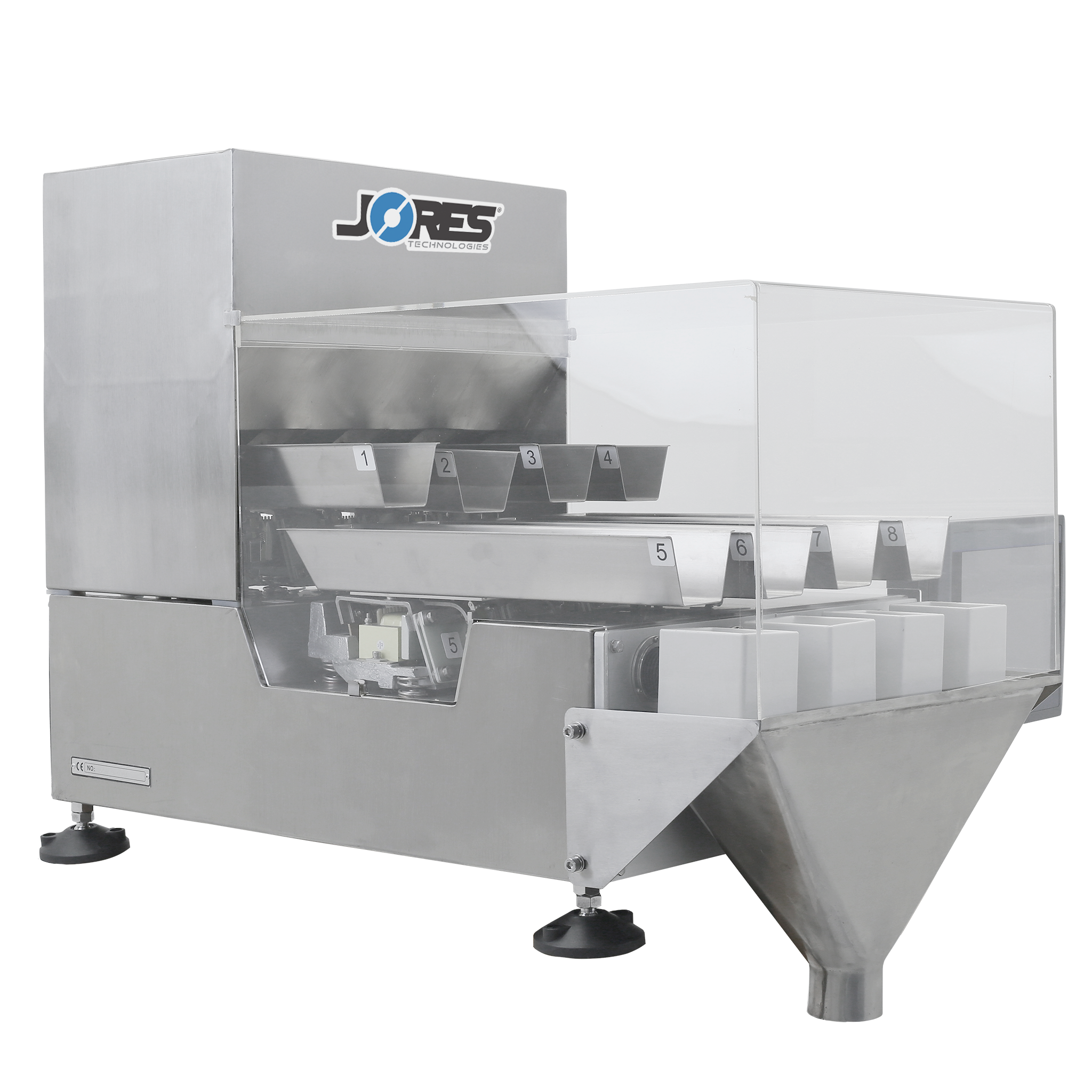 Jores Technologies Table Top 4 Head Linear Weigher - 300 ml