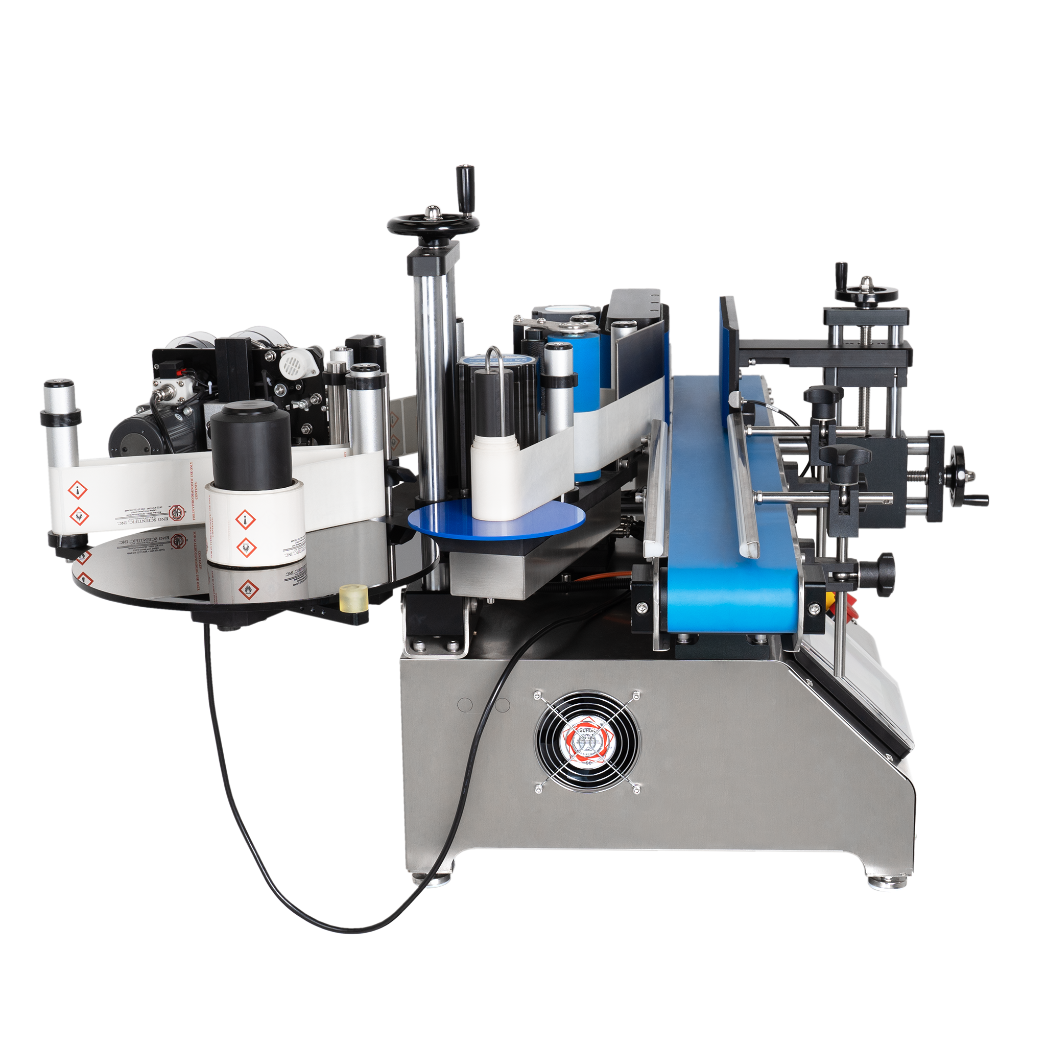 Rectangle Label Applicator Jores Technologies Table Top Automatic Label Applicator with Coder for