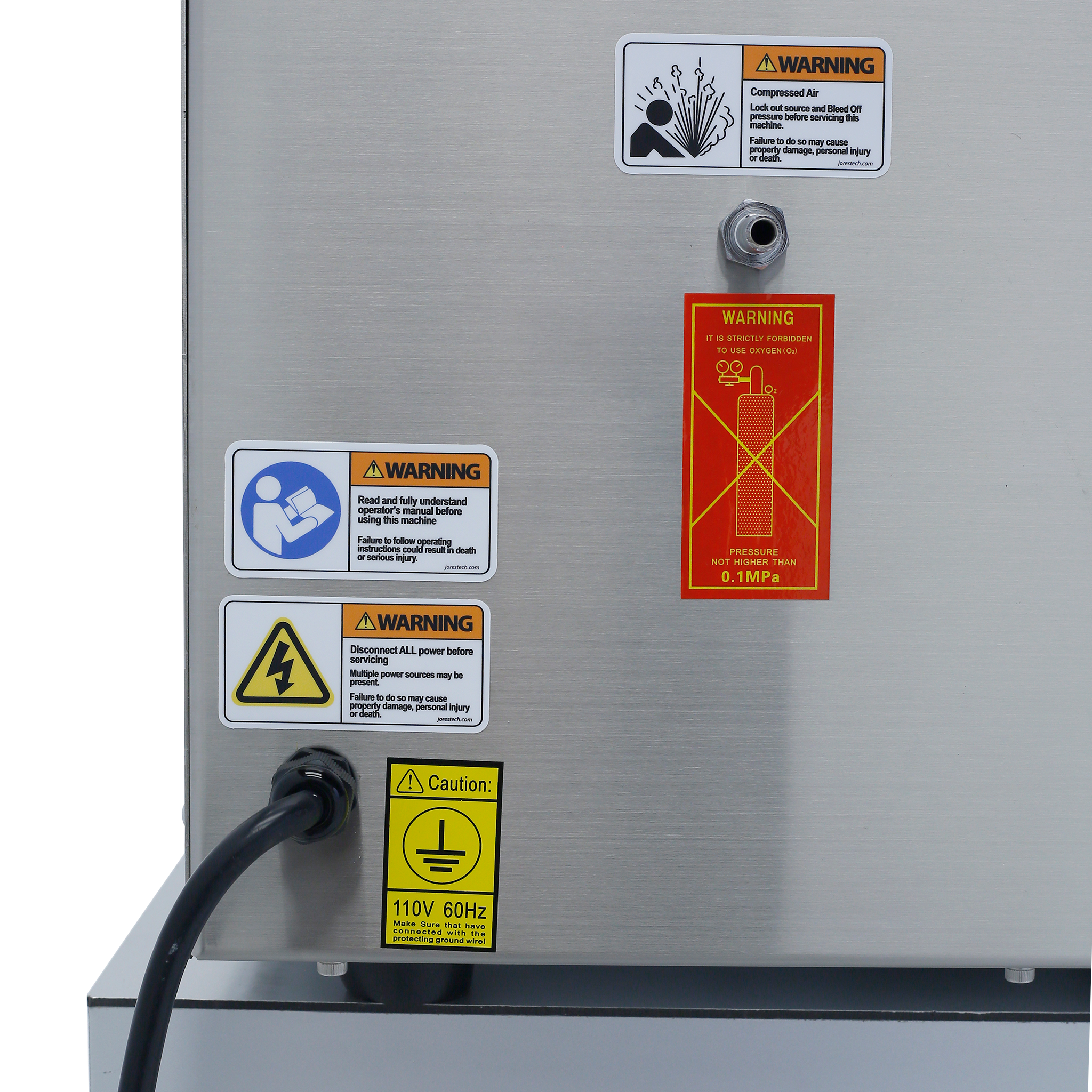 Jores Technologies Tabletop Commercial Single Chamber Vacuum Sealer with 18.5” Seal Bar