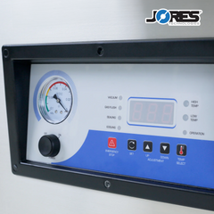 Jores Technologies Tabletop Commercial Single Chamber Vacuum Sealer with 18.5” Seal Bar
