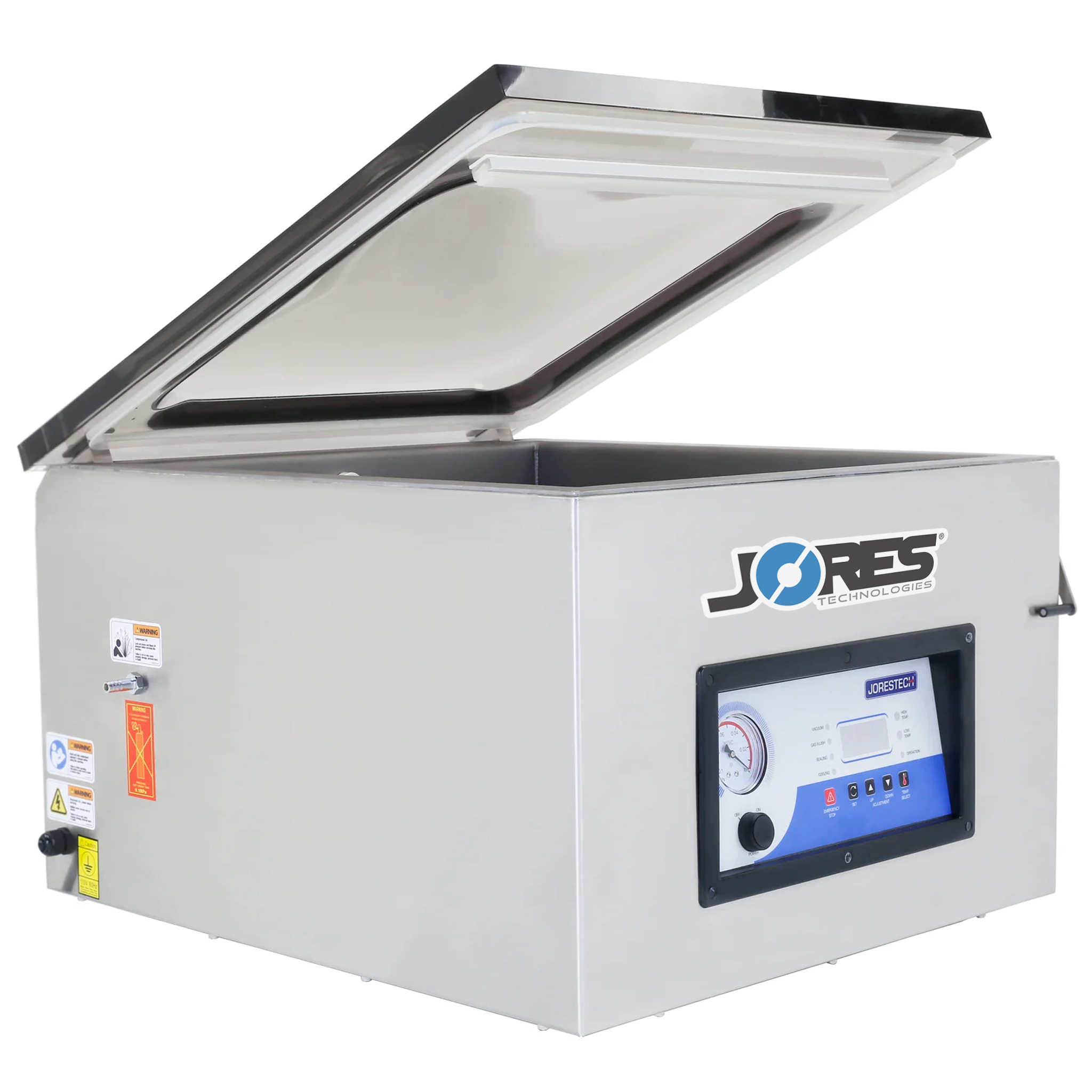 Jores Technologies Tabletop Commercial Single Chamber Vacuum Sealer with 18.5” Seal Bar