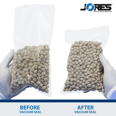 Jores Technologies Tabletop Commercial Single Chamber Vacuum Sealer with Dual 20.5” Seal Bar