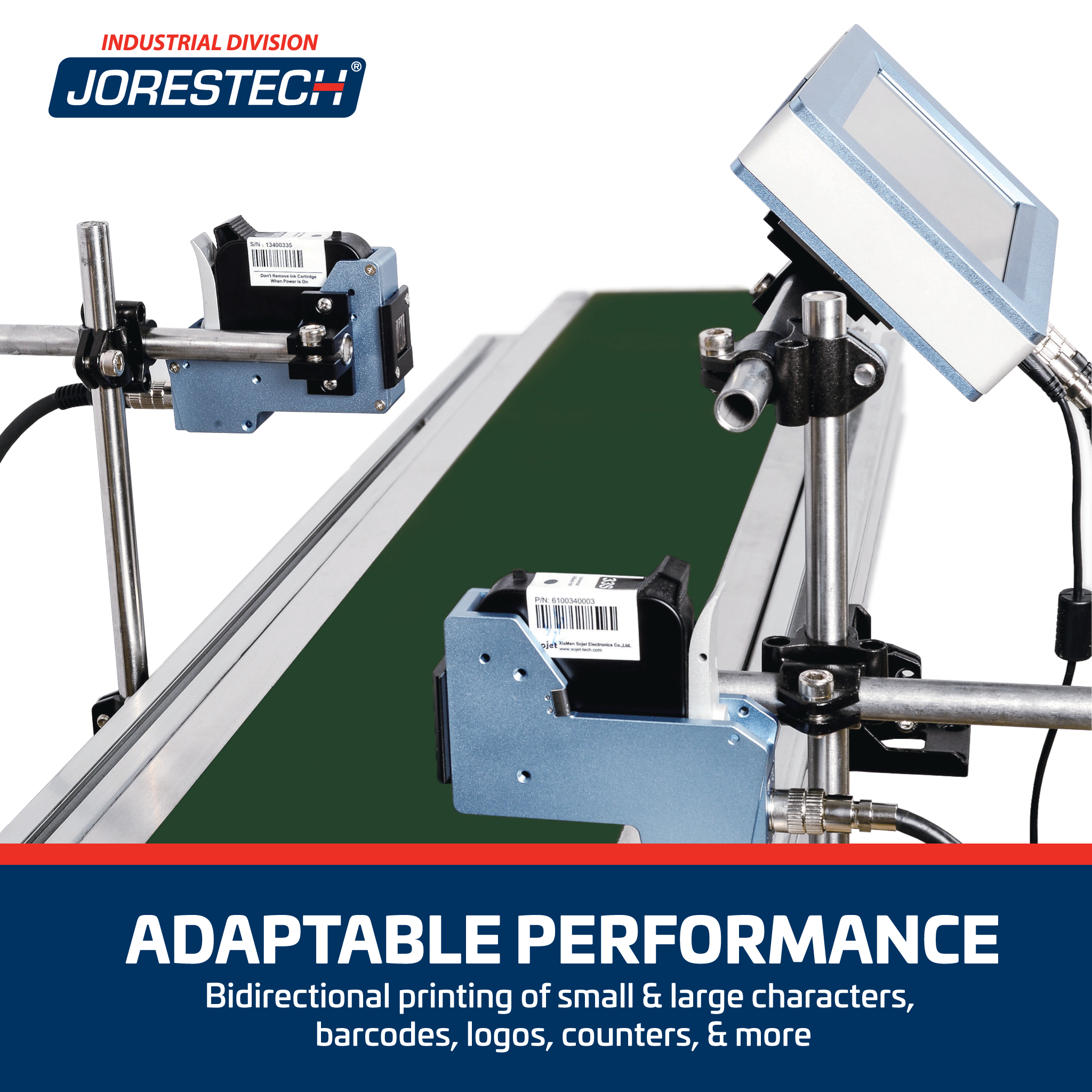 Jores Technologies TIJ Dual Head Inkjet Coder