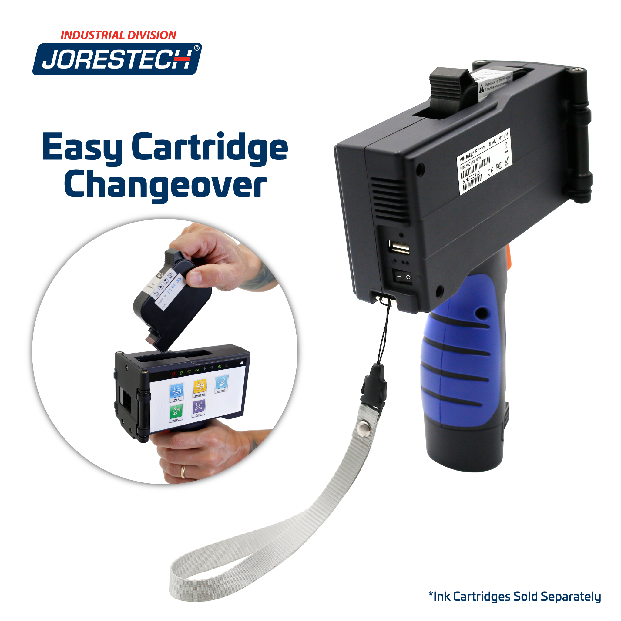 Jores Technologies TIJ Handheld Inkjet Coder