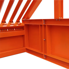 8' Heavy Duty Grizzly Rock Screen with Adjustable Deck Bars, 5000-lb Capacity TMG-RS08