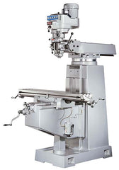Sharp Industries 10" x 54" Table DVS Vertical Knee Mill - TMV