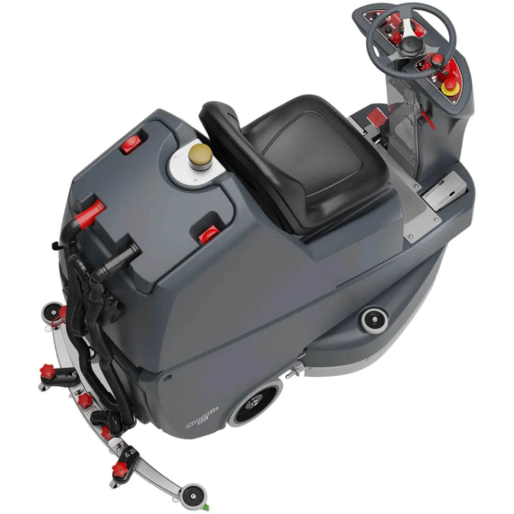 NaceCare TVL 850/200T 26″–34″ Ride-On Scrubber – 4 NX1K Batteries - Machine Horizon