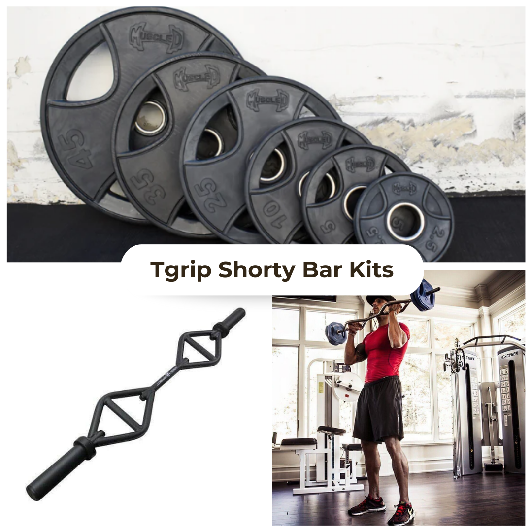 TGrip Shorty Bar Training Kits - Multi Grip - Functional Training