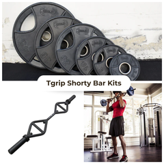 TGrip Shorty Bar Training Kits - Multi Grip - Functional Training