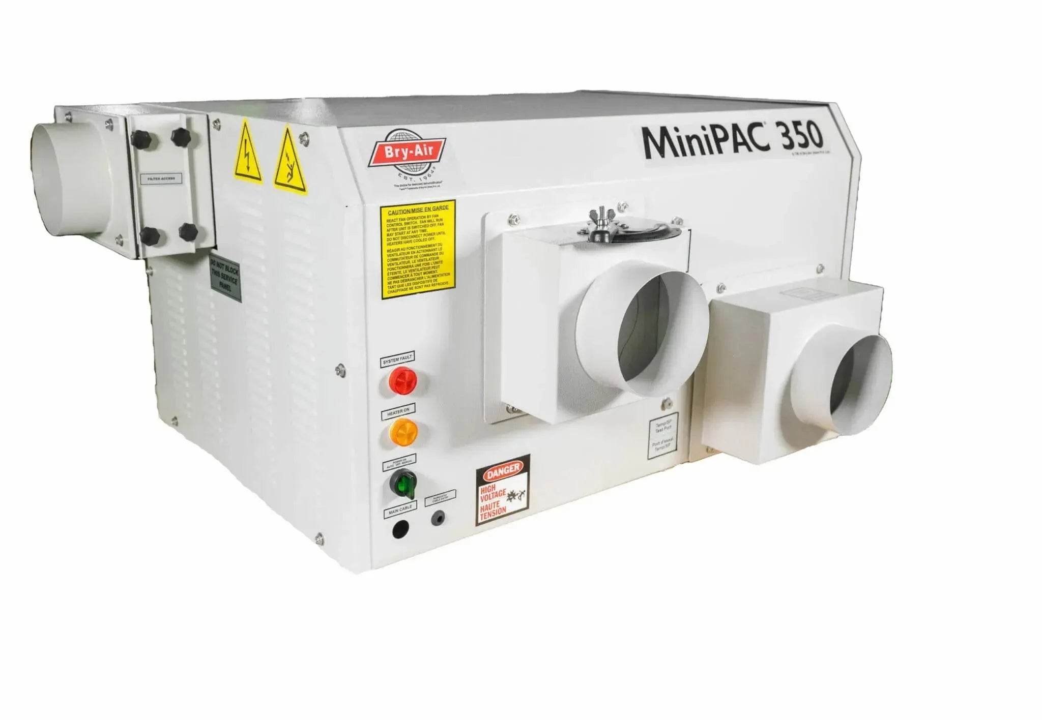 Bry-Air MiniPAC MP-350 Desiccant Dehumidifier - Machine Horizon