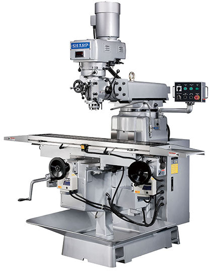 Sharp Industries 12" x 58" Table Vertical Knee Mill - V-1