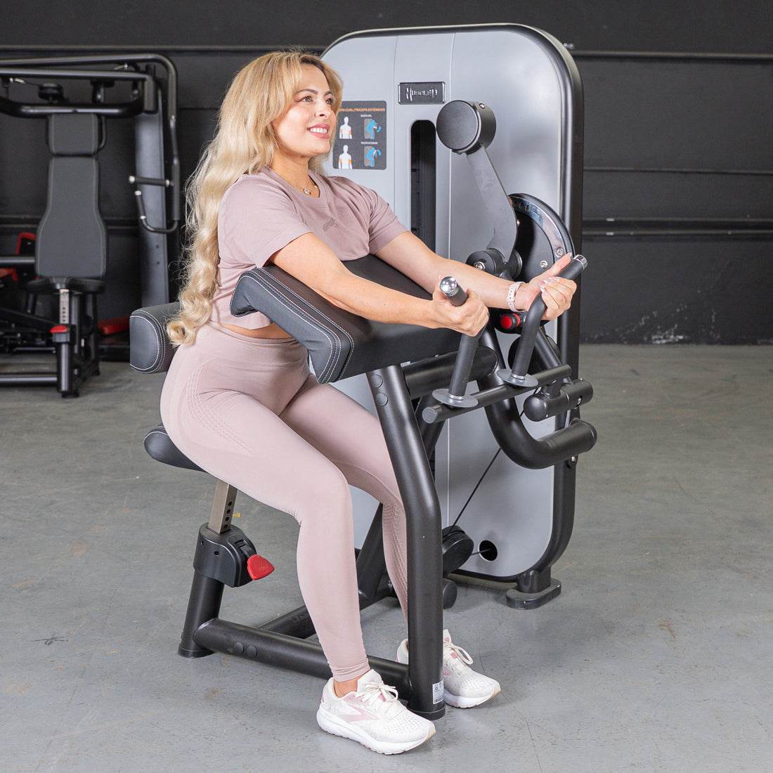 Vogue Biceps Triceps Combo | Commercial Selectorized Machine - Machine Horizon