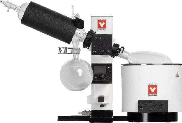Yamato REV-202M-BWA Digital Rotary Evaporator w/ Vacuum Controller, BM302A Water Bath (5L) & Glassware Set B, 115V - Machine Horizon