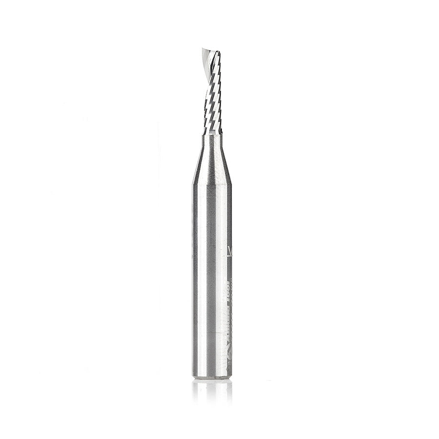 Axiom 2-Pc Solid Carbide O-Flute CNC Bit Set for Plastics & Acrylic, 1/4 in Shank ABS309