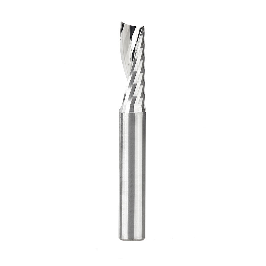 Axiom 2-Pc Solid Carbide O-Flute CNC Bit Set for Plastics & Acrylic, 1/4 in Shank ABS309
