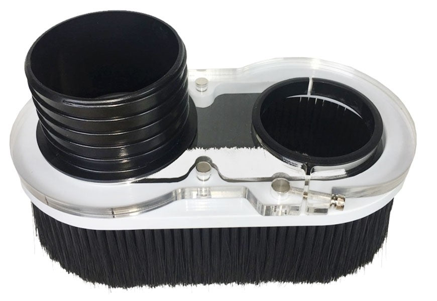 Axiom 4 in CNC Dust Shoe for Pro & Elite Series, Fits 80mm Spindles & 3-1/2 in Routers ADS220