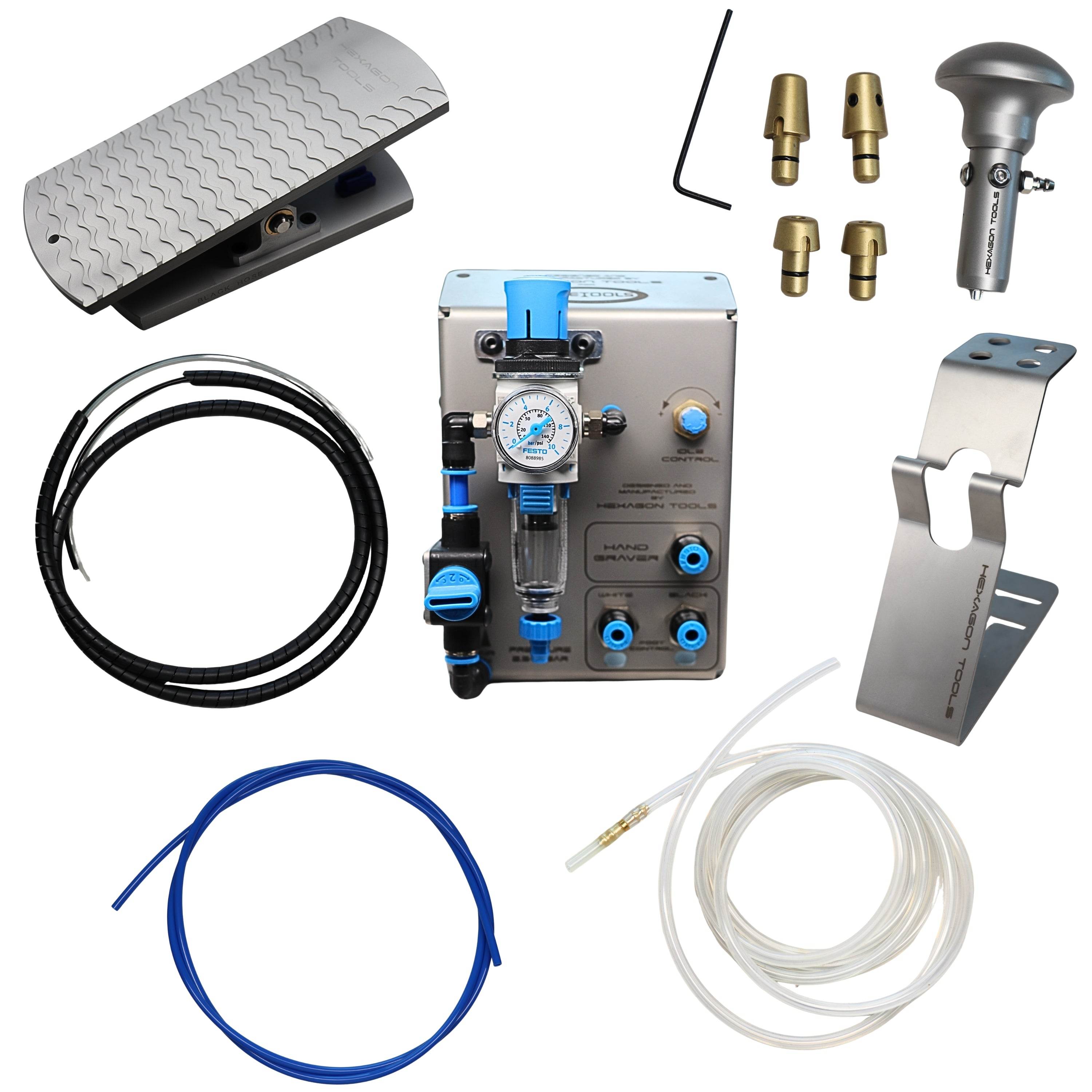 Pepetools IronBrush - Pneumatic Engraving Tool - Machine Horizon