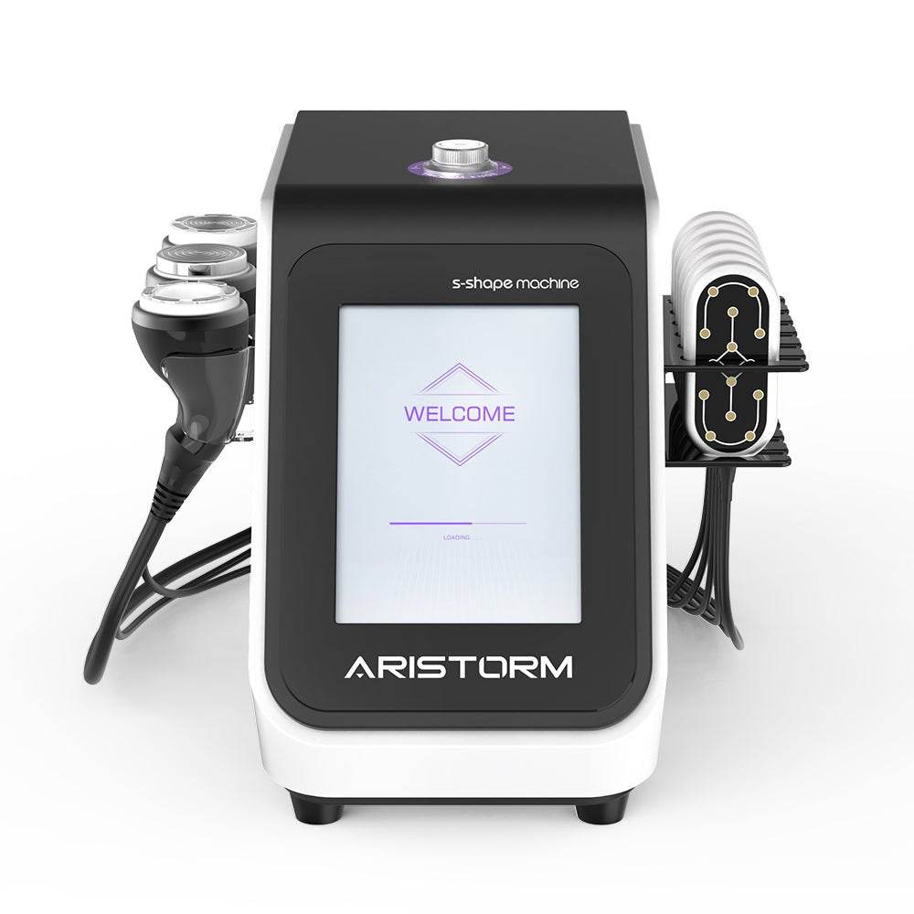 Aristorm S-Shape 4-in-1 Ultrasonic Cavitation & RF LED Lipo Laser System - Machine Horizon