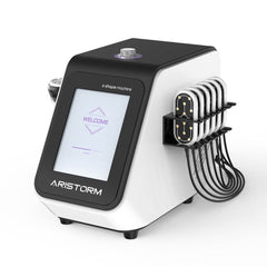 Aristorm S-Shape 4-in-1 Ultrasonic Cavitation & RF LED Lipo Laser System - Machine Horizon