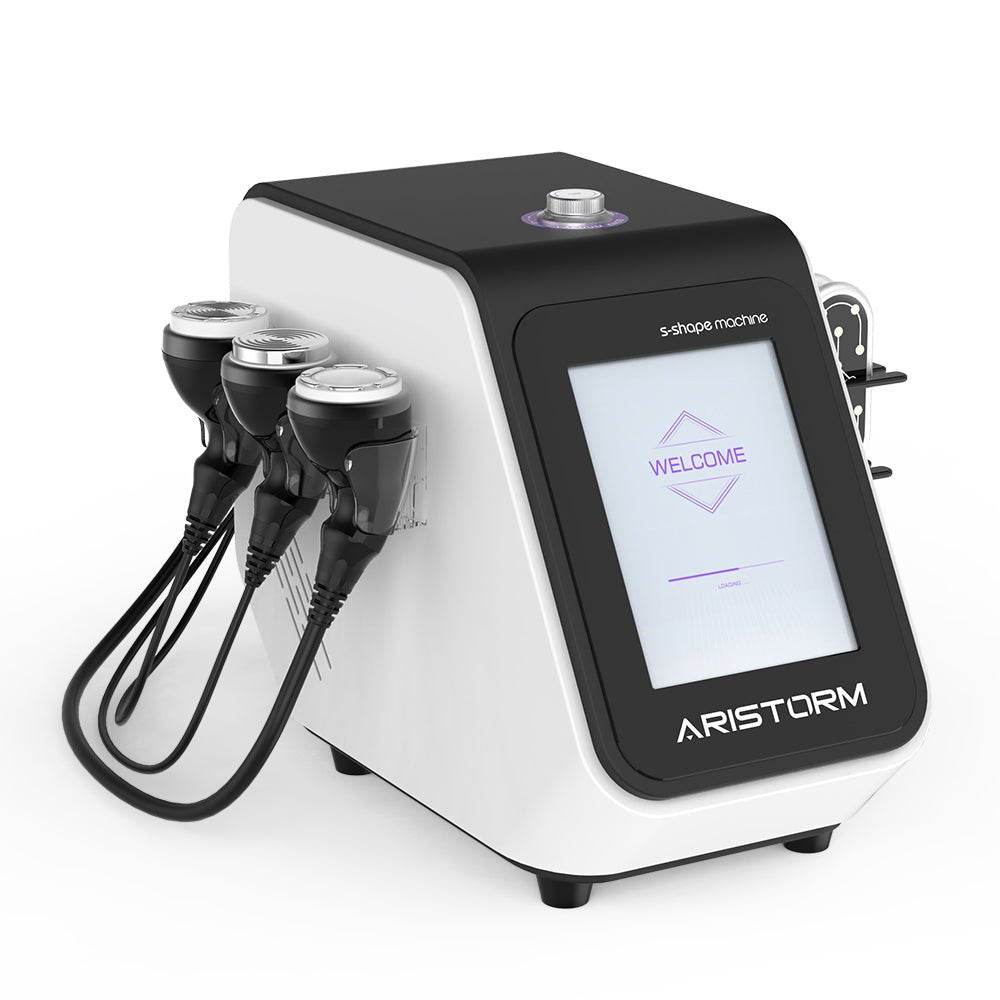 Aristorm S-Shape 4-in-1 Ultrasonic Cavitation & RF LED Lipo Laser System - Machine Horizon