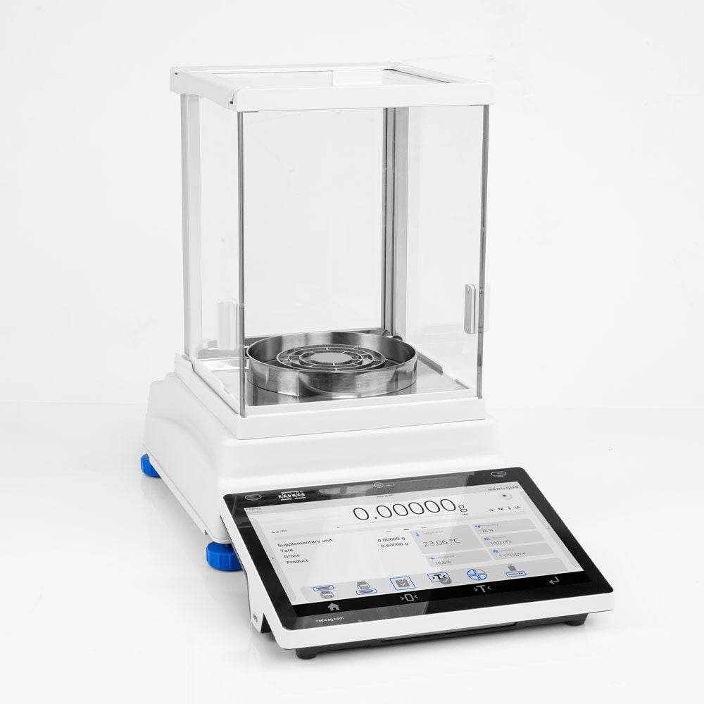 Radwag AS 82/220.5Y Ellipsis 5Y Serie Analytical Balance, 82/220 g x 0.01 / 0.1 mg - Machine Horizon