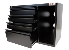 Axiom Integrated Steel Tool Box & Controller Storage for CNC Stands ATB004