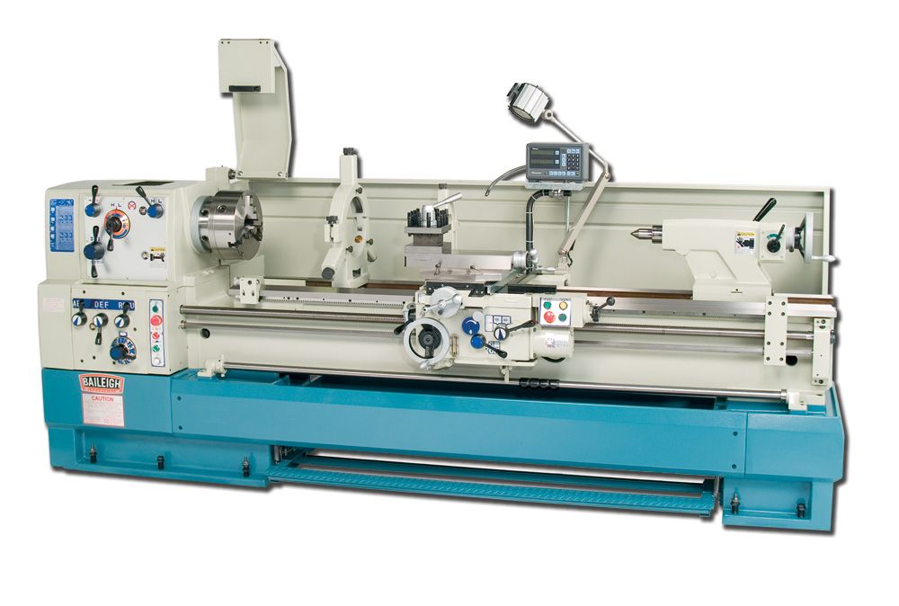 Baileigh 20" x 80" Precision Geared Head Metal Lathe 15HP 220V 3Ph PL-2080 BA9-1006176