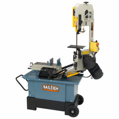 Baileigh BS-712MS; 7" x 10 Geared Head Mitering Horizontal/Vertical Band Saw 1HP, 120V, Single Phase