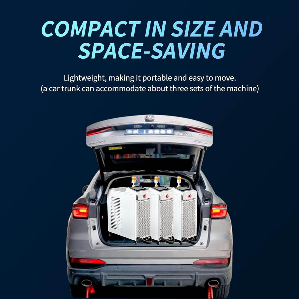 HEROLASER Hand-Held Fiber Laser Cleaner 2000W - Machine Horizon