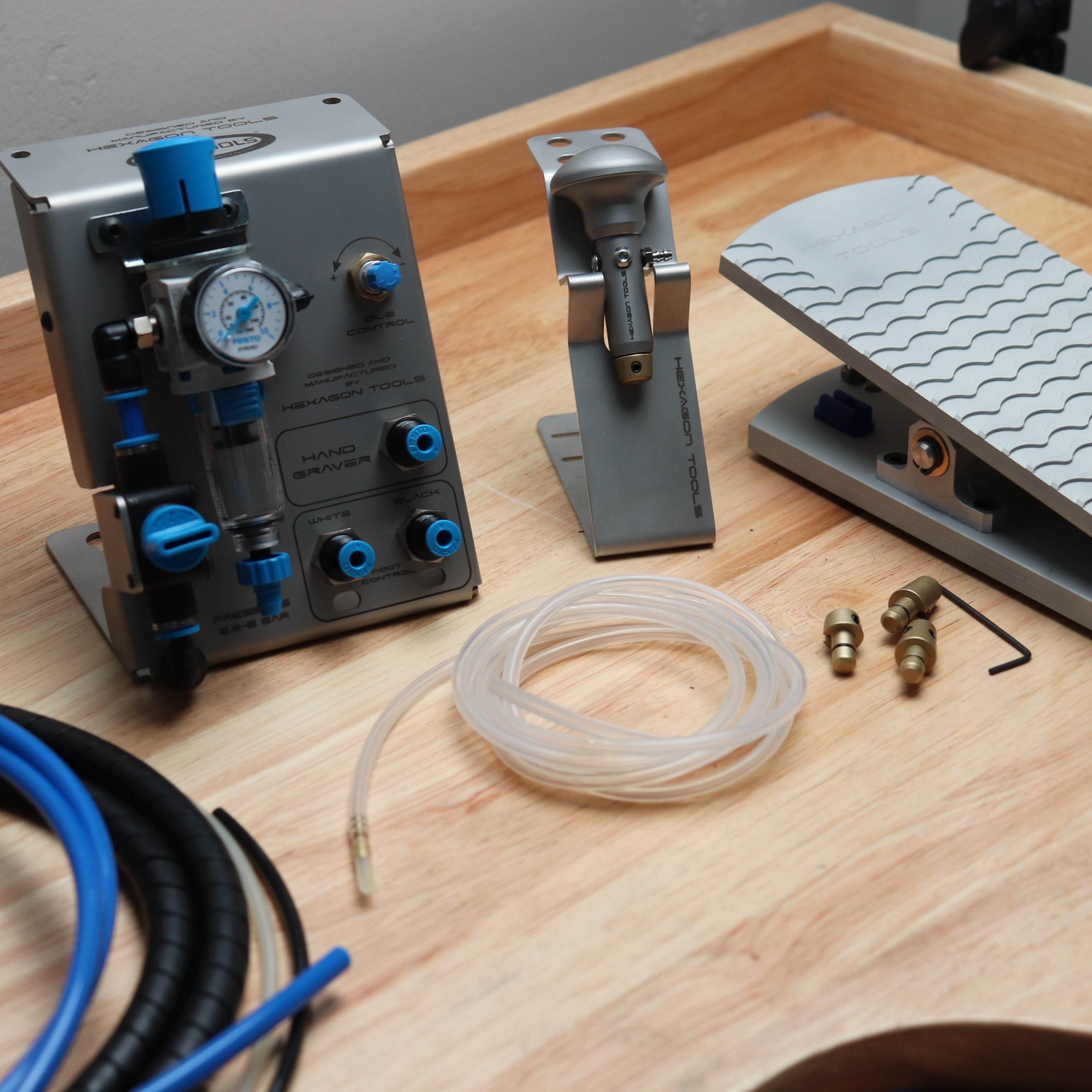 Pepetools IronBrush - Pneumatic Engraving Tool - Machine Horizon