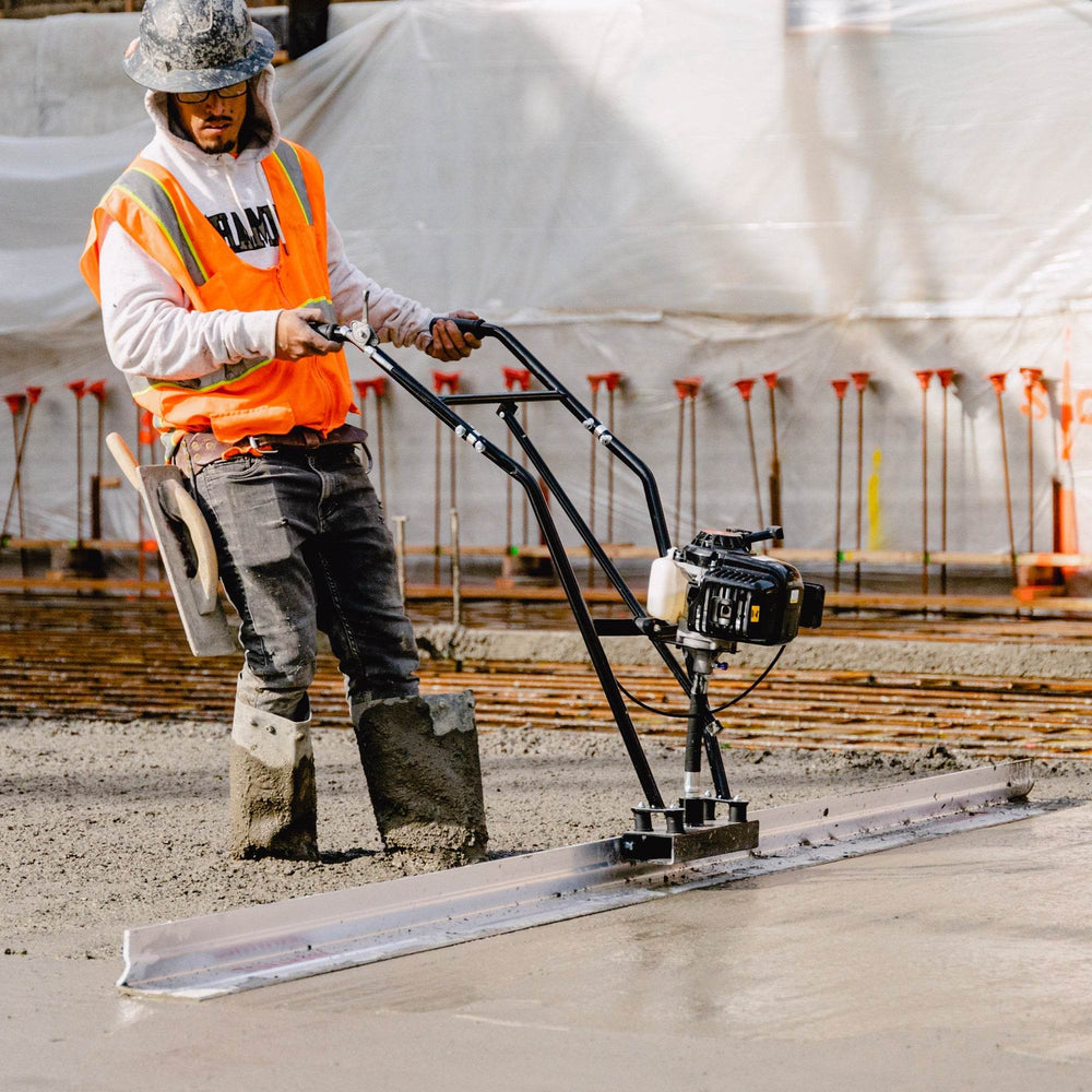 Tomahawk Concrete Power Screed Dual Aluminum Blade Bundle (Choose 2 Boards) - Machine Horizon
