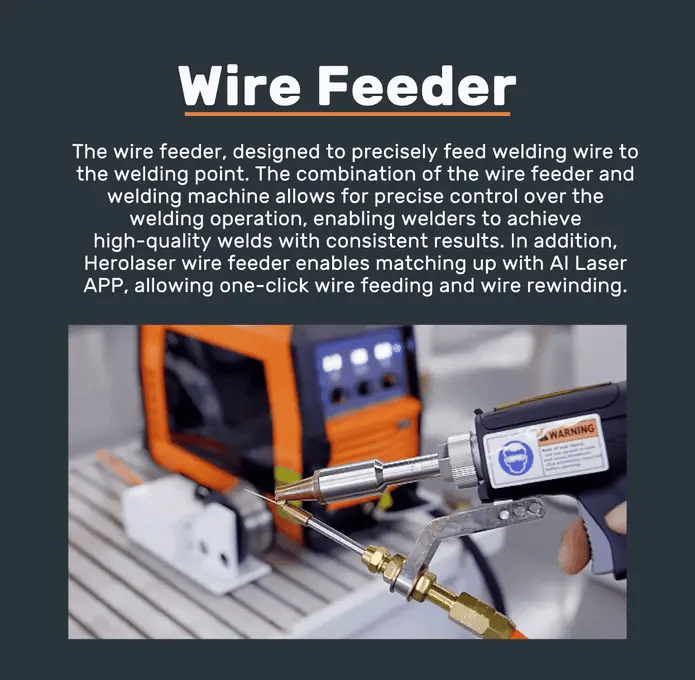 HEROLASER Automatic Welding Wire Feeder TS1-5 - Machine Horizon