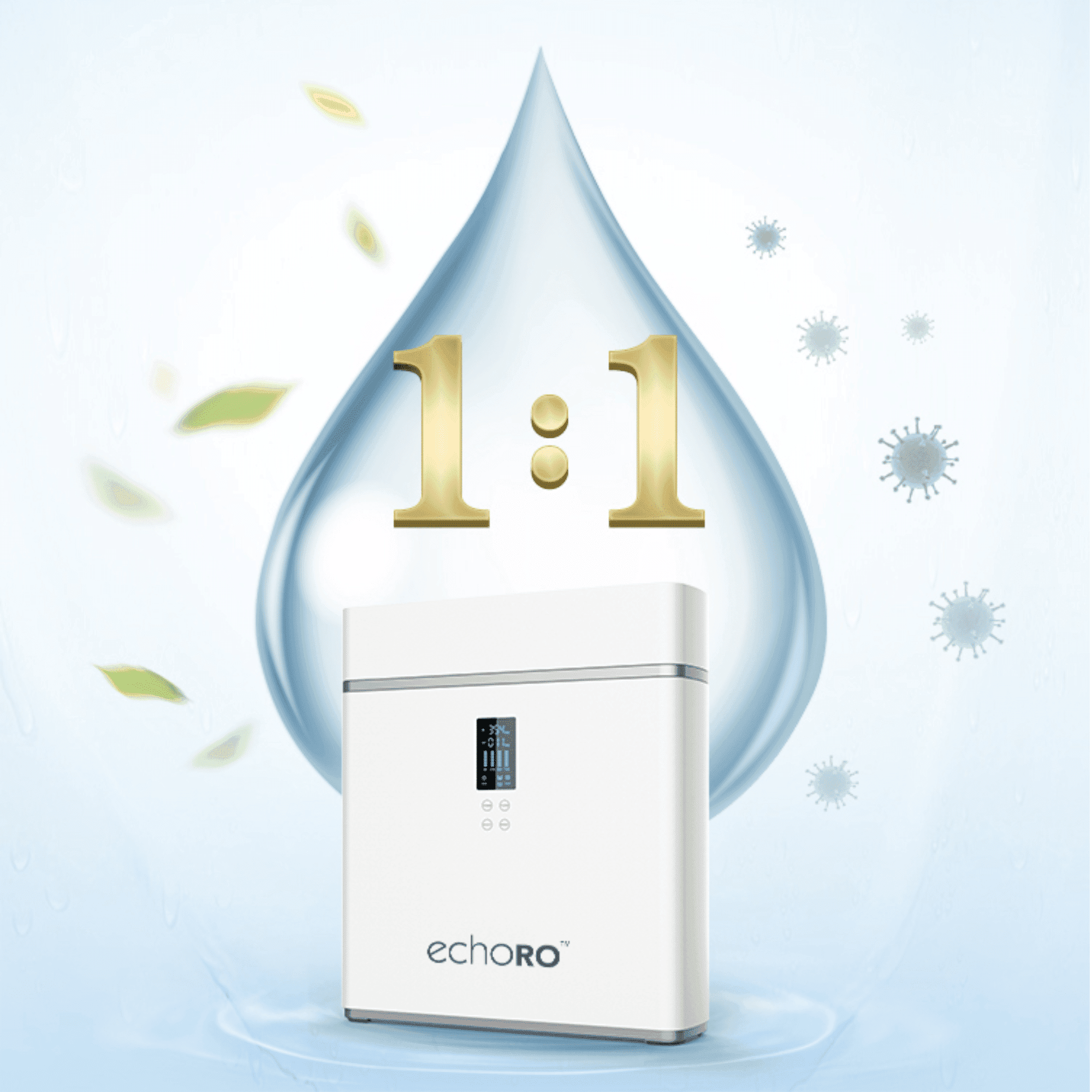 Echo RO Water Filter Machine (Tankless Reverse Osmosis) - Machine Horizon
