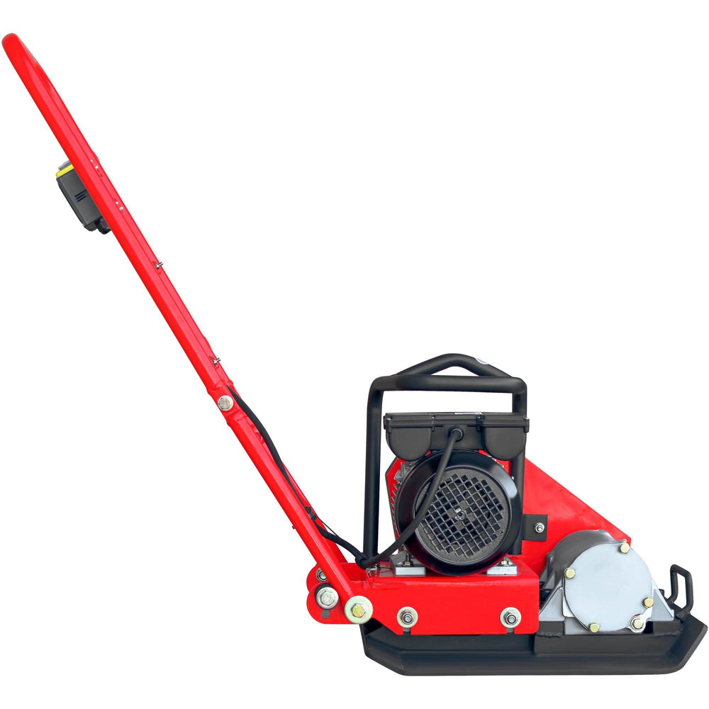 Tomahawk 2 HP Electric Vibratory Plate Compactor Tamper for Gravel Soil Compaction - Machine Horizon