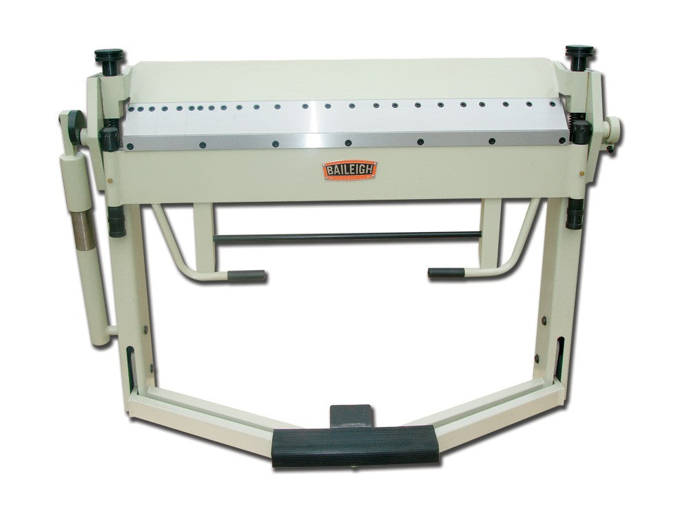 Baileigh BB-5014F; Manually Operated Box and Pan (Finger) Brake, 50" Length, 14 Gauge Mild Steel Capacity 1000529